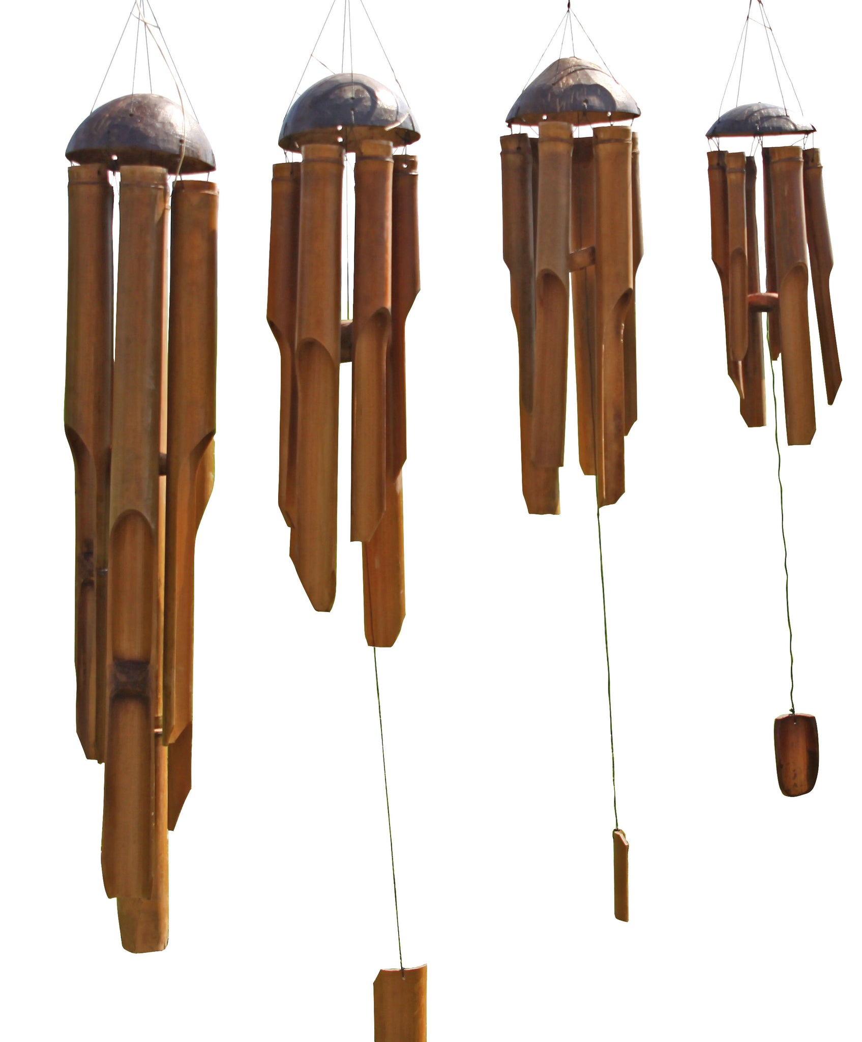 Wooden Bali Wind Chime 40cm