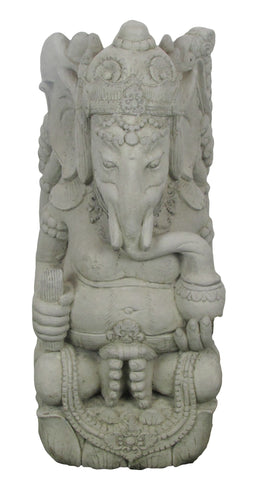 Decorative stone ganesha ornament