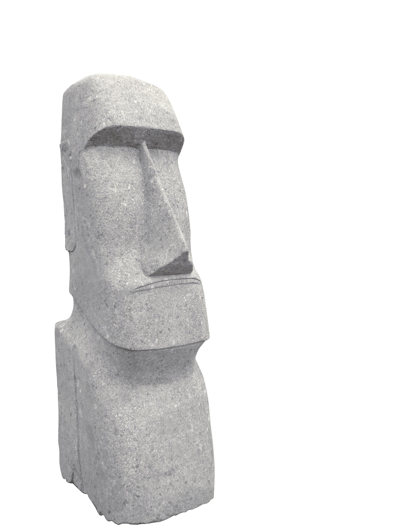 Hand carved stone easter island head