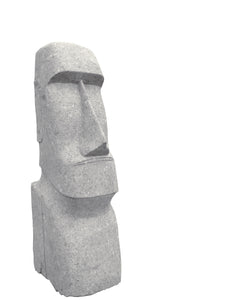 Hand carved stone easter island head