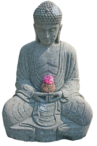 100cm sitting buddha statue