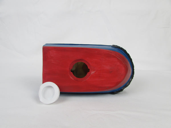 Tugboat birdhouse