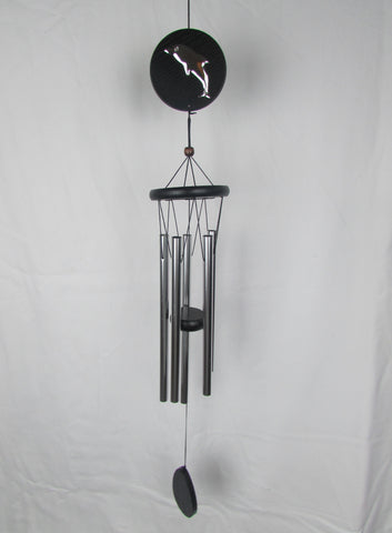 Silver diamond windchime