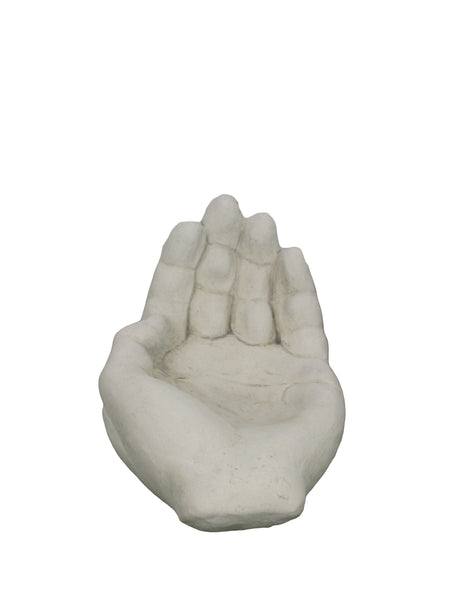 Large stone hand ornament