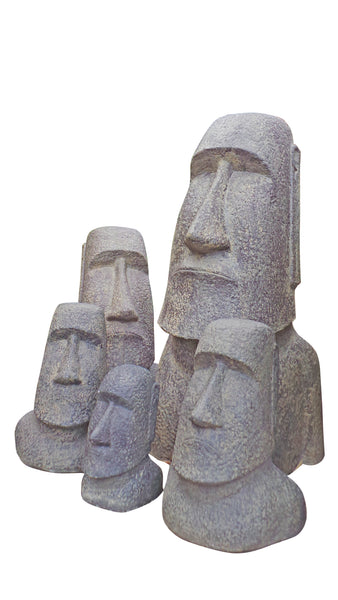 stone easter island head statue 60cm