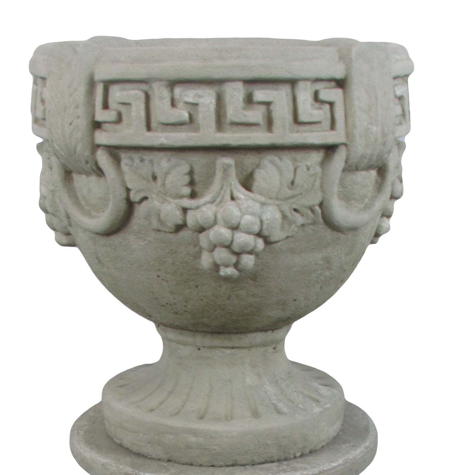 Grecian stone urn plant pot