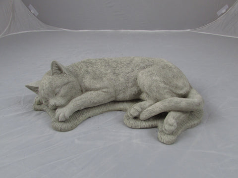 Lazy cat stone ornament