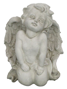 Stone angel decorative ornament