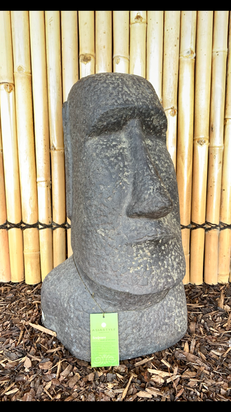 Stone Easter Island Head Statue 60cm