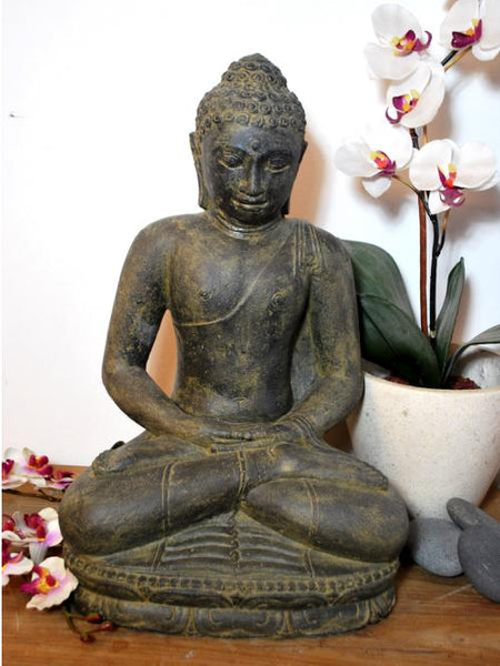 Decorative Meditation Buddha Stone Ornament